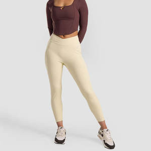 2025 Custom Women's High-Waisted Plus Yoga Pants Thick Legging Tummy Control Pocket Winter <b>Compression</b> Yoga Pants - Product Image 3