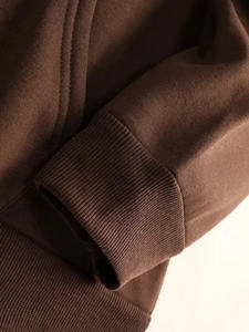 Pull à capuche en polaire XS de qualité supérieure pour hommes, nouveau style de vêtements d'hiver légers avec motifs imprimés, coton mélangé - Product Image 3