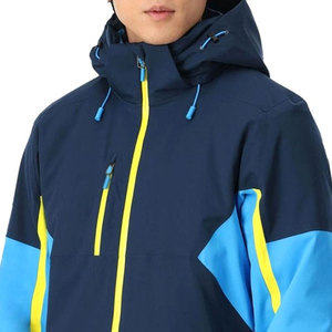 Chaquetas mullidas de cuello alto de talla grande para hombre, ropa de invierno personalizada, chaqueta impermeable de esquí al aire libre para hombre - Product Image 5