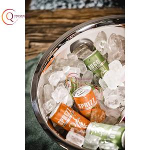 Cubo de hielo de acero inoxidable, Enfriador de champán y vino para bares y fiestas, cubo enfriador de Color plateado y soporte, suministro de gran tamaño - Product Image 4