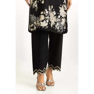 Khaddi Bohemian ชุด Co-Ord IPST-44373ปักสุทธิผ้าชีฟองและผ้าฝ้ายที่มีขนาด XL และ XXL - Product Image 2