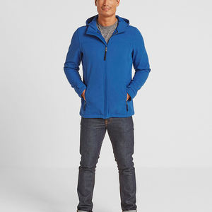 2024 Latest Design Light <b>Weight</b> Softshell Jacket for Men High Quality With Custom Logo Printing <b>Stand</b> Collar for Winter - Product Image 6