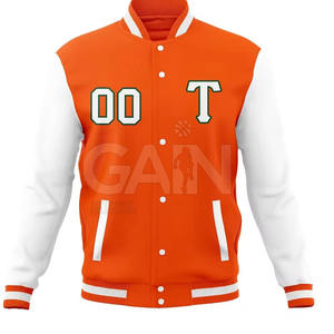 Vêtements chauds Veste d'hiver Letterman avec logo personnalisé Veste Letterman pour hommes Meilleure vente Veste Letterman - Product Image 2