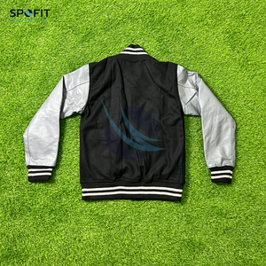Veste de baseball de qualité supérieure, streetwear, polyester, manches longues, vestes universitaires, vêtements de sport, prix d'usine, veste de baseball pas chère pour homme - Product Image 1