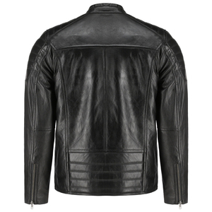 Top Mens Premium Original Cuir Design À La Mode Haute Demande Coupe-Vent Confortable Coupe Parfaite Véritable Veste En Cuir Pour Hommes - Product Image 2