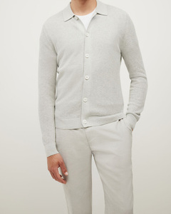 Sudadera de Punto Premium con Botones y Puños Elásticos Resistentes para Hombre, Ropa Casual Cómoda, Corte Holgado - Product Image 4