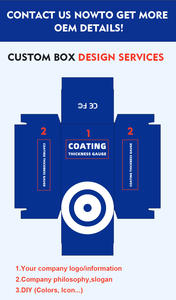 Medidor de espesor de recubrimiento de alta calidad, instrumento de prueba de pintura digital, medición de espesor de pintura de coche - Product Image 2