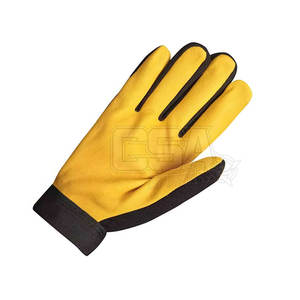 Gants de mécanicien en cuir légers et résistants Gants de mécanicien de sécurité antidérapants en gros - Product Image 6