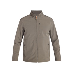 เสื้อแจ็คเก็ตกันน้ำสำหรับผู้ชายขายส่ง เสื้อแจ็คเก็ตซอฟต์เชลล์กันน้ำสำหรับผู้ชาย เสื้อแจ็คเก็ตสไตล์วาร์ซิตี้สำหรับผู้ชาย มีไซส์ใหญ่พิเศษ คุณภาพสูง - Product Image 1