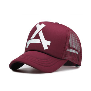 Vente en gros 5 panneaux Sport Trucker Hat Logo personnalisé Baseball Mesh Foam Cap Hip Hop Y2K Canvas Dad Performance Broderie Coton - Product Image 5