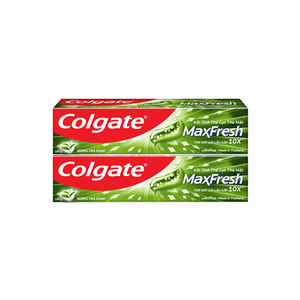 Dentifrice Colgate Maxfresh au thé vert, taille standard, 180g, pour usage domestique, blanchissant, anti-caries, antibactérien, pour dents sensibles - Product Image 1