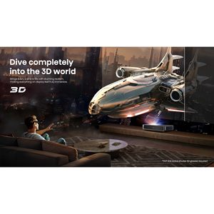 4K Laser <b>Projector</b> with 80-150 Inch Projection 2500 Lumen Brightness <b>3D</b> Ultra Short Throw 240Hz Refresh Rate US Plug - Product Image 6