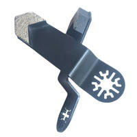 Disco de Diamante Oscilante en Forma de Estrella de Interfaz Cerrada, Multiherramienta con Segmento de Flecha Única para Trabajos en Bordes y Esquinas