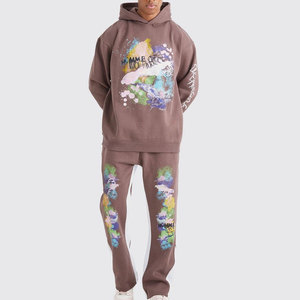 Chándales con logotipo personalizado más vendidos para impresión DTG, chándal DTG de dos piezas, último diseño, chándal DTG de manga larga - Product Image 1