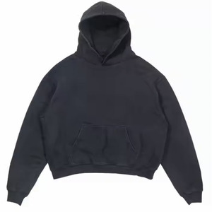 Sudadera con capucha de doble capa Boxy de alta calidad para hombre, ropa de calle, 100% algodón, Sudadera con capucha French Terry Essentials, sudadera con capucha para hombre de peso pesado - Product Image 1