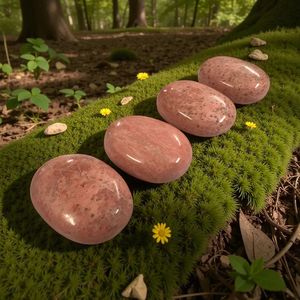 ลูกบอลและลูกโลกทูไลต์สีชมพูธรรมชาติขายส่ง |   คริสตัลบำบัดขัดเงาเพื่อพลังงานแห่งความรัก การทำสมาธิเรกิ และการบรรเทาความเครียด - Product Image 3