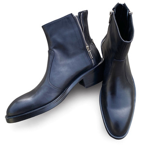 <b>Vintage</b> Suede Chukka <b>Boots</b> with Classic Lacing Wear Resistant Heel for Men's Business Casual and Retro Shoes - Product Image 4