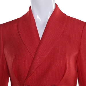 Elegante belleza cuello en V chal abrigo delgado y Pantalones rectos largos conjunto de kit de oficina como un traje de mujer 2026 - Product Image 5