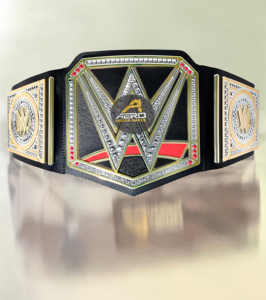 Custom Made Cowhide Leather Alloy Buckle WWW World <b>Wrestling</b> Federation Championship <b>Belts</b>-Luxury Customized Size & Color - Product Image 2