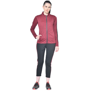 Survêtement de Fitness à manches longues noir pour femmes nouveauté Jogging survêtement pour l'entraînement physique pour les Sports d'hiver - Product Image 2