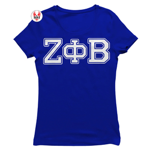 เสื้อยืดคอตตอนแขนสั้นทรงปกติสำหรับผู้ชาย พิมพ์โลโก้ตามสั่ง รับผลิตแบบ OEM ODM สำหรับชมรม Zeta Phi Beta และชมรมพี่น้องชาวกรีก - Product Image 6