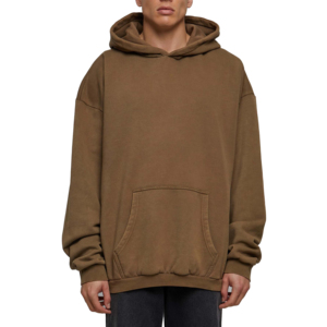 Full Zip Men's <b>Autumn</b> Eco-Friendly Breathable Oversized Hoodie 100% Cotton Pre-Shrunk Fleece <b>Fabric</b> - Product Image 5