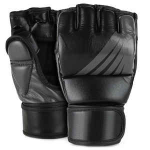 Guantes de MMA de Media Palma de Alta Calidad, Nuevos Guantes de Boxeo y Entrenamiento de Cuero Elástico del Fabricante - Product Image 1