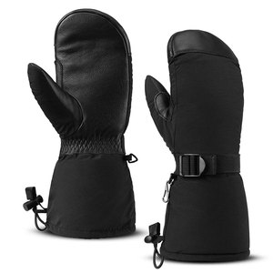 Gants de ski épais et doublés en polaire pour l'hiver, gants chauds à écran tactile, coupe-vent, imperméables, pour sports de plein air - Product Image 1