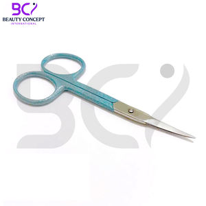 Ciseaux à cuticules à bords incurvés super pointus en acier inoxydable manucure pédicure outils dissolvant de peau morte ciseaux à ongles à cuticules - Product Image 2