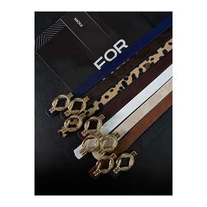 Ceinture fine à boucle serpent pour femme, 6 pièces, pour pantalon, veste, robe - Multicolore - Product Image 4