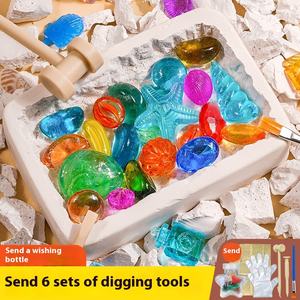 Jincan tiktok, superventas, juguetes novedosos para niños, fábrica al por mayor, ejercicio práctico, juego de juguetes excavados para niños - Product Image 3