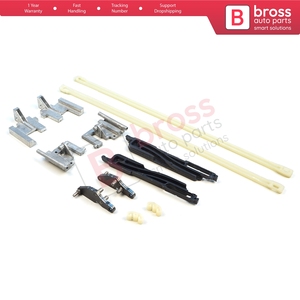 Kit de réparation de guides de toit ouvrant coulissant BSR677, 12 pièces, pour Clio MK2 X65 BB CB SB 1998-2016 - Product Image 2