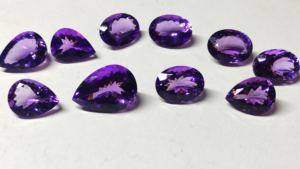 High Quality African Amethyst Gemstone Rings Certified 3 Carat 10 Carat Mixed Shape <b>Cushion</b> Cut Natural Stone Certified Supplier - Product Image 2