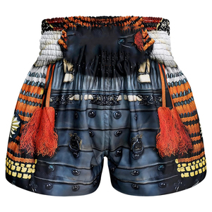 Vente en gros OEM de shorts de boxe de combat design personnalisé shorts de boxe de qualité supérieure shorts imprimés par sublimation fabriqués au Pakistan - Product Image 6