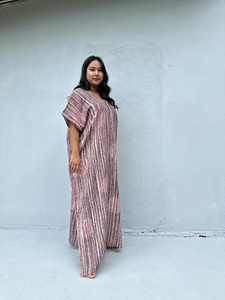 Wholesale Price Oversized <b>Kaftan</b> Dress Double Gauze Cotton Maxi Dress Soft Cotton Lounge Wear Everyday Wear Gift for Her - Product Image 2