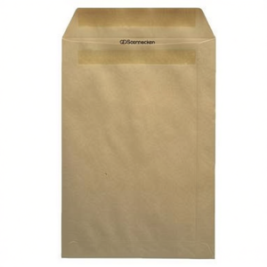 Sobres de Papel Autoadhesivos Soennecken DIN C5, 162 x 229 mm, con Ventana, 90 g/m², Color Marrón Lanolina, 25 Unidades por Paquete - Product Image 2
