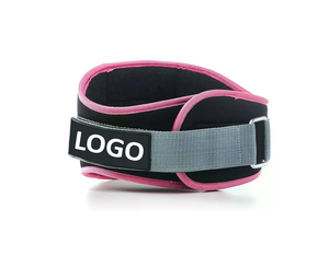 New Design Gym Fitness Neoprene <b>Belt</b> Waist Support Lumbar <b>Weight</b> Lifting Squat <b>Belt</b> <b>Training</b> Custom Logo - Product Image 2