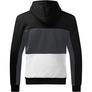 Pull à capuche en molleton de coton de qualité supérieure pour hommes, confortable, couleur unie, poches avant, impression personnalisée, sweats à capuche pour l'hiver - Product Image 6