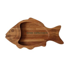 Plateau porte-pain extra large en bois pour ustensiles de cuisine Pain style français Plateau et plateau grande taille en bois d'acacia Fournitures - Product Image 5