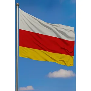 Bandera de Osetia del Sur para Exteriores, Impresa Digitalmente en Nailon, Seda y Aluminio, para Seguros de Automóviles, Educación, Agencias de Viajes y Exhibición - Product Image 3