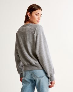 เสื้อสเวตเตอร์แบบสวมหัวของผู้หญิงผ้าฝ้าย100% ดีไซน์แบบเกาหลีมีโลโก้ด้านหน้าแขนยาวสำหรับซักในฤดูหนาวได้ง่าย - Product Image 6