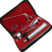 Otoscope d'opération vétérinaire certifié CE ISO en acier inoxydable de haute qualité avec étui Instruments ORL
