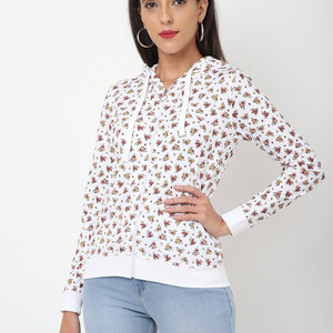Sudadera con capucha para mujer 100% algodón o poliéster transpirable fácil de lavar venta completa Sudadera con capucha de poliéster o algodón - Product Image 1