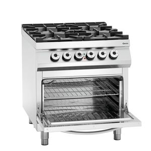 เตาแก๊ส 4 หัวเตา EBO 2/1GN สำหรับครัวเรือน - Product Image 1