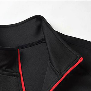 Cómodo cremallera a granel cantidad hombres chándales ligero correr desgaste chándales para hombres - Product Image 3