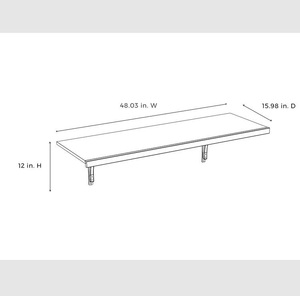 Premium Wood Shelving Wall <b>Shelves</b> Wall Mounted Storage <b>Shelf</b> for Home Hotels Living Room Kitchen Decor Made in India Hot Sell - Product Image 3