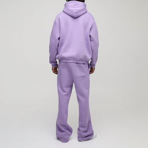 New Arrival Wholesale <b>Men</b> Tracksuits Solid Color Fashion <b>Men</b> Tracksuits Two Piece <b>Men</b> Tracksuits <b>Pullover</b> Hoodie - Product Image 3