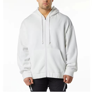 Sweat-shirts personnalisés pour hommes en coton épais en gros Vêtements logo personnalisé Sweat-shirts surdimensionnés épais pour hommes - Product Image 2