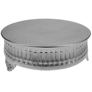 Modern <b>3</b>-<b>Tier</b> <b>Cake</b> <b>Stand</b> Latest Design Aluminium Metal with Unique Nickel Plating for Birthday Party Decor and <b>Cakes</b> - Product Image 3