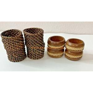 แหวนจับทิชชู่สแตนเลสโลหะขัดเงาสีโรสโกลด์ของตกแต่งโต๊ะสุดหรู - Product Image 6